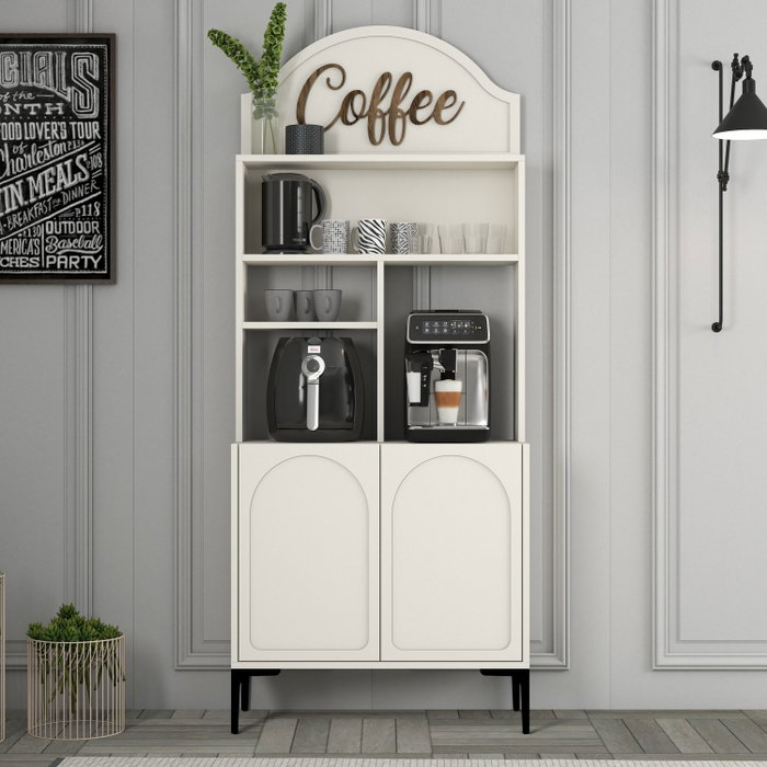 Hanah Home Lyon 80 Crema y Negro Hanah Home Lyon 80 Crema y Negro